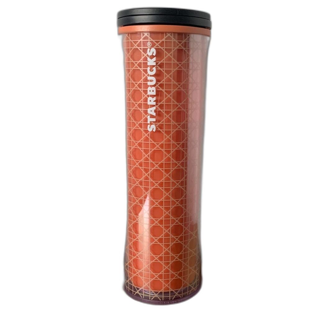 Brand New Orange Starbucks Tumbler